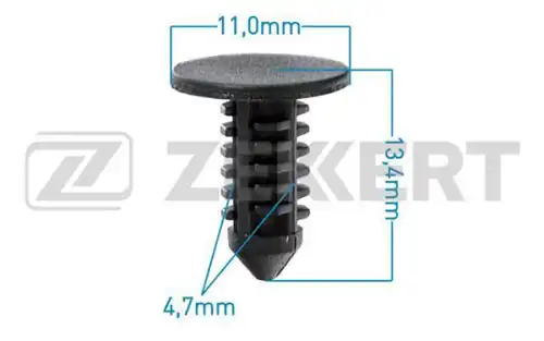 Клипса крепёжная Ford BE1022 ZEKKERT