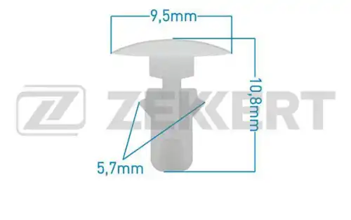 Клипса крепёжная Nissan BE1374 ZEKKERT