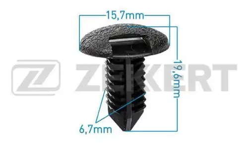 Клипса крепежная 2862 BE2862 ZEKKERT