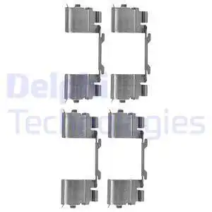 К-Т УСТ ДИСК ТОРМ КОЛОДОК CITROEN JUMPER LX0479 DELPHI