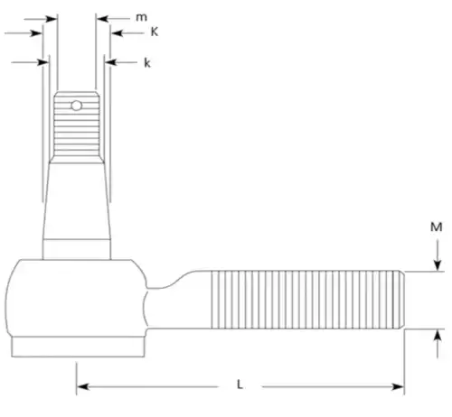 Рулевой наконечник VALEO PHC ED1022