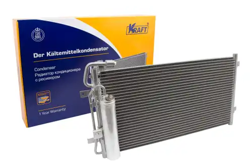 Радиатор кондиционера (конденсатор) KRAFT KT104043