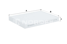 Салонный фильтр NORDFIL CN1036