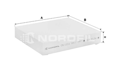 Салонный фильтр NORDFIL CN1111