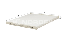Салонный фильтр NORDFIL CN1033