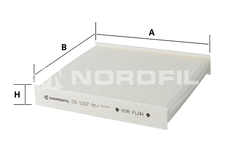 Салонный фильтр NORDFIL CN1107