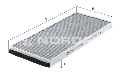 Салонный фильтр NORDFIL CN1067K