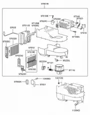 Салонный фильтр MOBIS 9761938000 HYUNDAI Sonata 99-03/Magentis 00-01