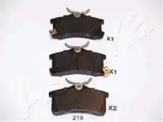 Тормозные колодки дисковые ASHIKA 51-02-219