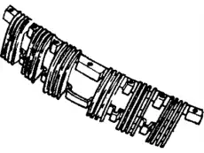 Решетка радиатора CHRYSLER 4630179
