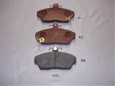 Тормозные колодки дисковые ASHIKA 50-04-430