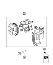 Насос гидроусилителя руля CHRYSLER 68069904AC