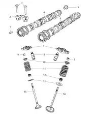  КРОНШТЕЙН ГБЦ МЕТАЛЛИЧЕСКИЙ 5184296AH CHRYSLER
