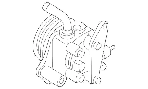 Насос гидроусилителя руля MITSUBISHI MN101150
