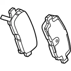 Дисковые тормозные колодки R BRAKE 22846361 CADILLAC