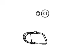 Фара DODGE 04857701 AB