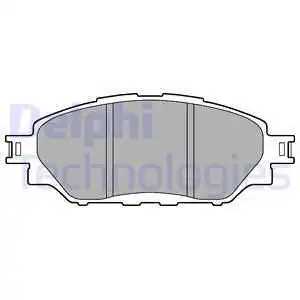 Тормозные колодки дисковые DELPHI LP3250
