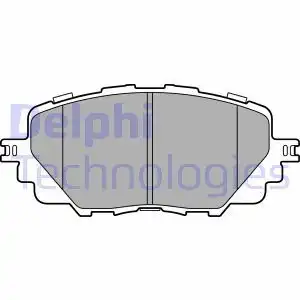 Тормозные колодки дисковые DELPHI LP3284