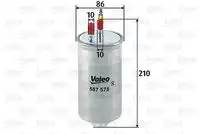 Топливный фильтр VALEO 587575