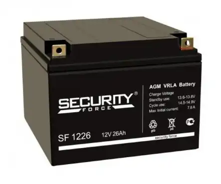 SF 1226 Security Force 12V-26 Ah(165x175x128)
