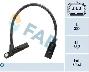 Датчик положения распредвала PSA 79381 FAE
