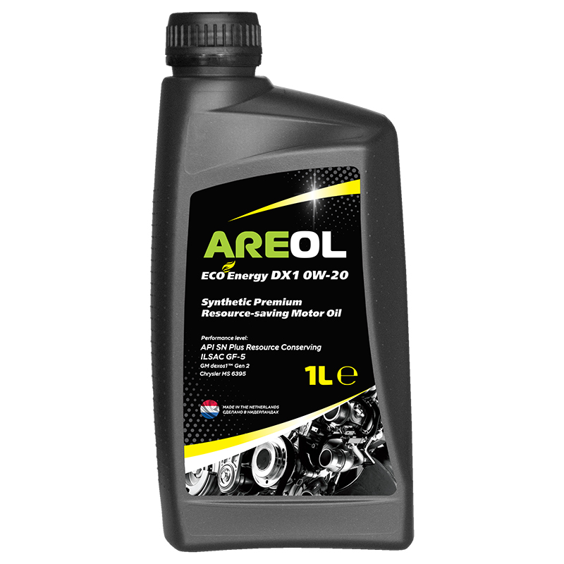 Моторное масло AREOL ECO Energy DX1 0W20AR066 0W20 синтетическое 1 л