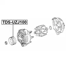 ШКИВ ГЕНЕРАТОРА 1HFDTE TDS-UZJ100 FEBEST