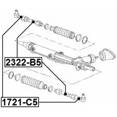 Рулевой наконечник FEBEST 1721-C5