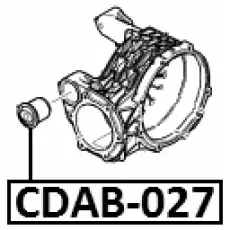  САЙЛЕНТБЛОК ЗАДНЕГО ДИФФЕРЕНЦИАЛА CDAB-027 FEBEST