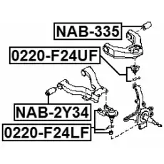Шаровая опора FEBEST 0220-F24UF