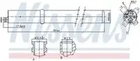 Осушитель кондиционера NISSENS 95589