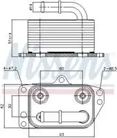 Радиатор кондиционера (конденсатор) NISSENS 90899