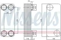 Радиатор кондиционера (конденсатор) NISSENS 90769