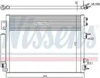 Радиатор кондиционера (конденсатор) NISSENS 940706