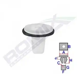 Клипсы обивки C70306 ROMIX