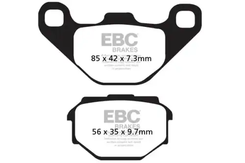 Тормозные колодки дисковые EBC FA173