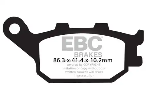 Тормозные колодки дисковые EBC FA174V