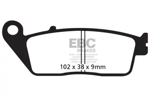 Тормозные колодки дисковые EBC FA226