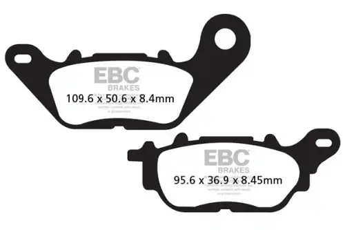 Тормозные колодки дисковые EBC FA464
