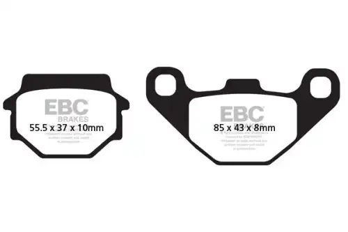 Тормозные колодки дисковые EBC SFA067HH