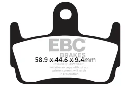 Тормозные колодки дисковые EBC SFA234
