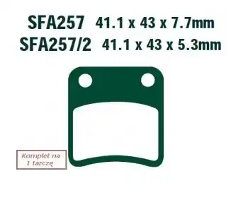 SFA2572 Деталь EBC