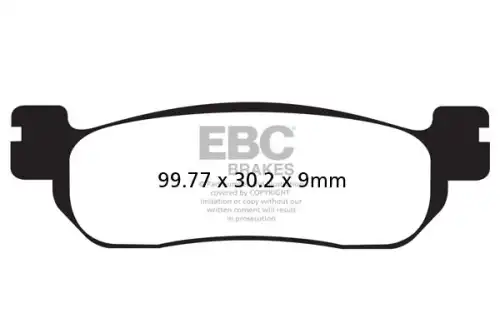 Тормозные колодки дисковые EBC SFA275