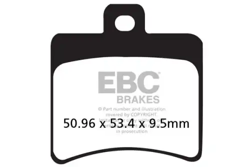 Тормозные колодки SFA298 EBC
