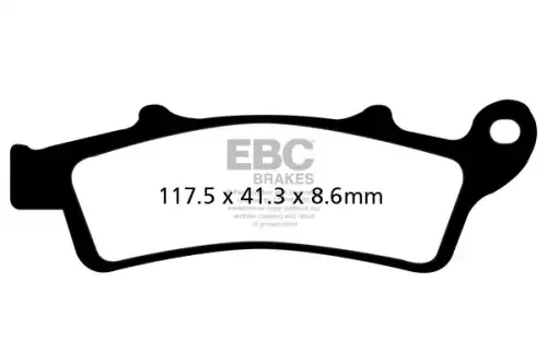 Тормозные колодки дисковые EBC SFA324HH