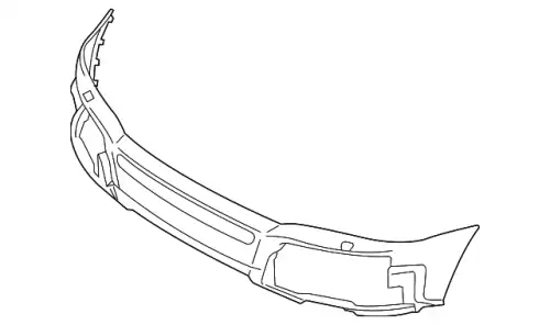 БАМПЕР ПЕРЕДНИЙ VOLVO XC90 03-06 39890683