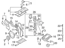 Мембрана 06F103469G VAG