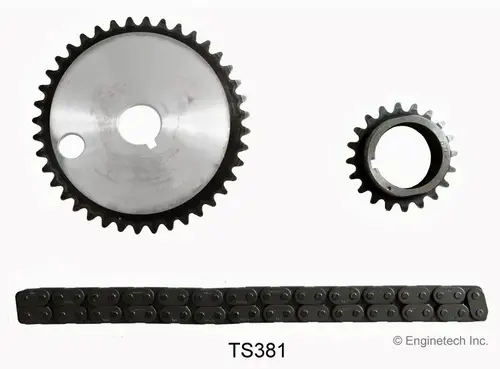 Цепь и звезды ГРМ TS381 ENGINETECH