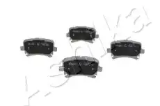 Тормозные колодки дисковые ASHIKA 51-00-00007