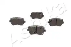 Тормозные колодки дисковые ASHIKA 51-00-00007
